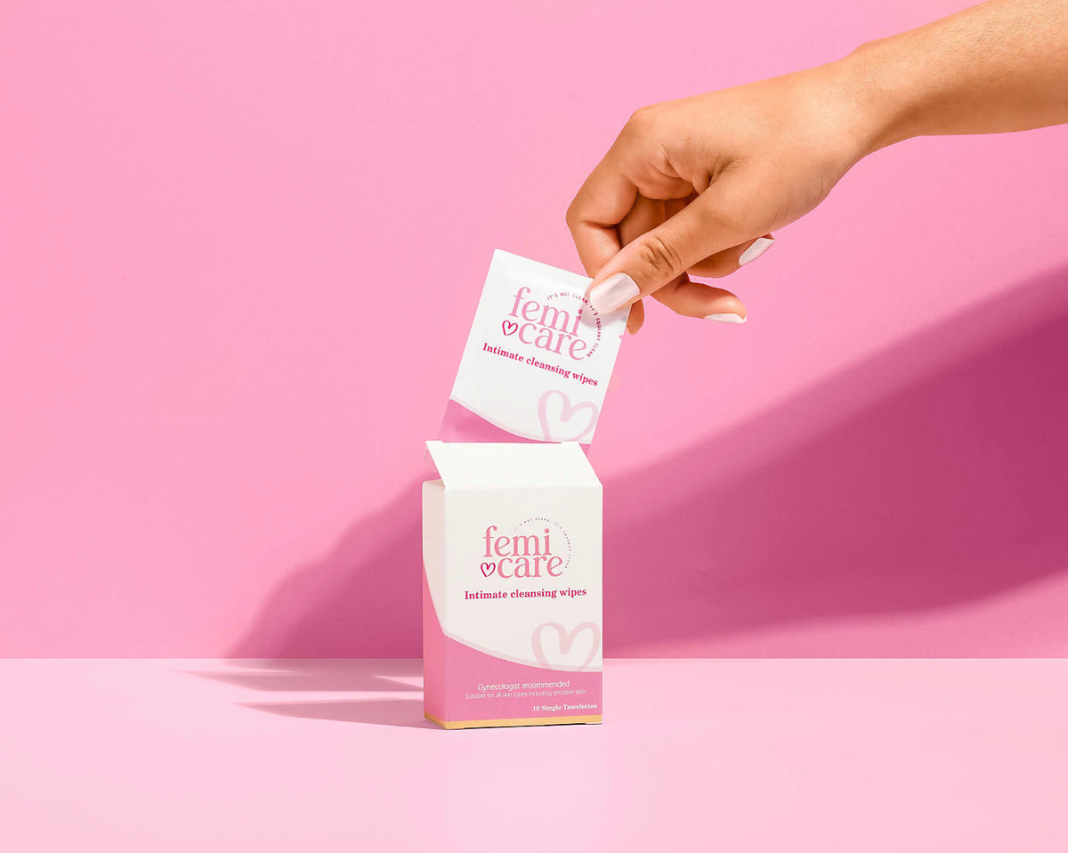 Cooling intimate cleansing Wipes